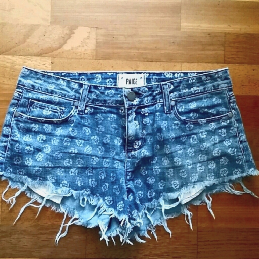PAIGE Denim Shorts